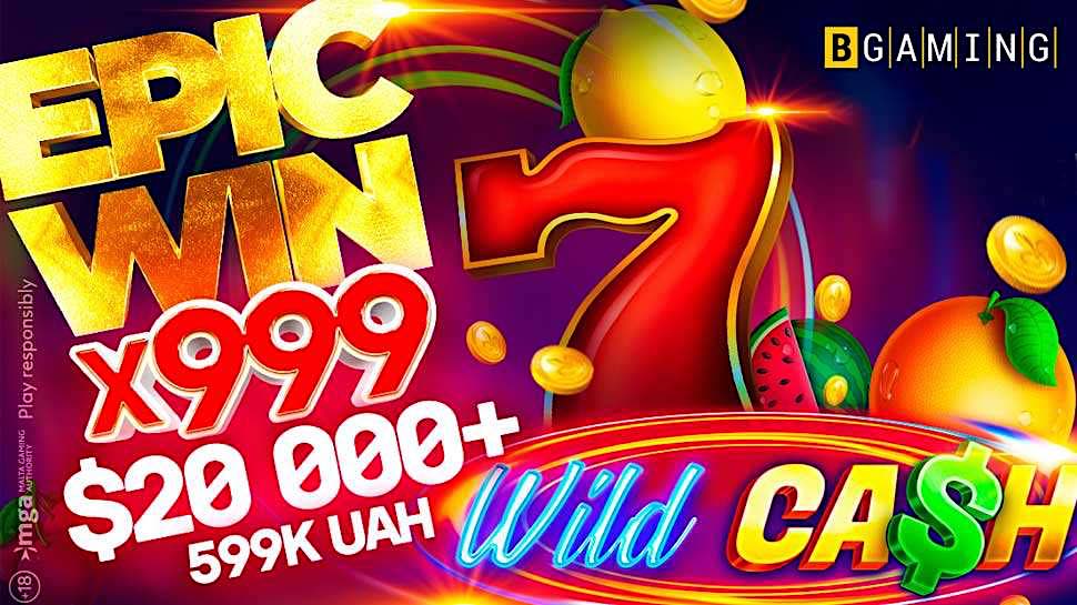 Epic Win on BGaming Slot - Wild Cash! - News