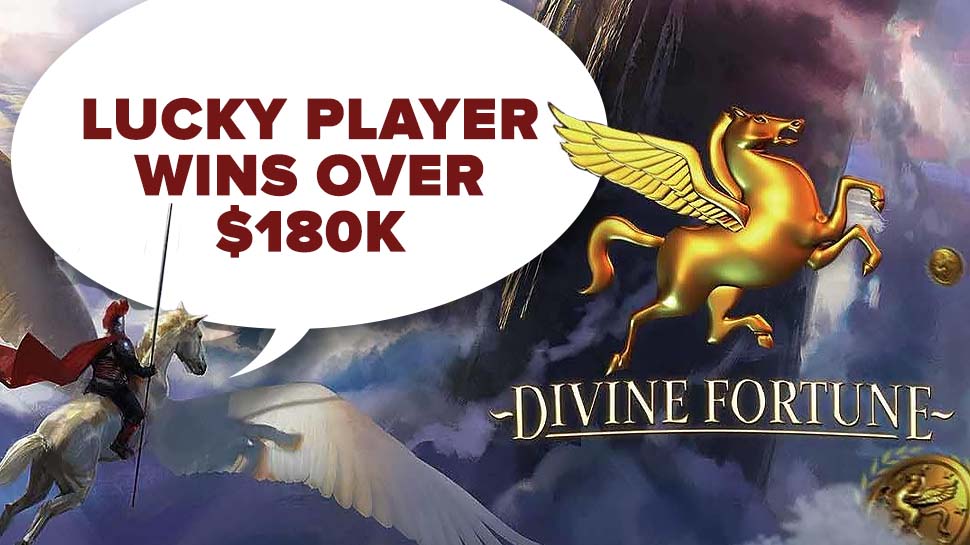 Divine fortune slot 180К jackpot - News