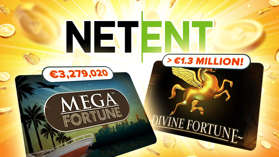 Two multi million dollar jackpots awarded by netent - News
