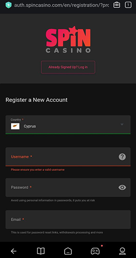 instaspin casino bonus