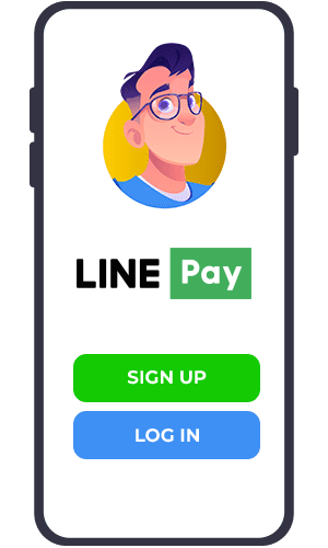 Line Pay payment deposit step 1