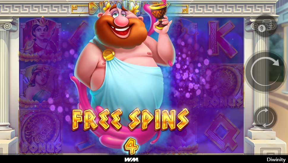 Diwinity slot - Bonus Game free spins