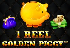 1 Reel Golden Piggy Slot - Review, Free & Demo Play logo
