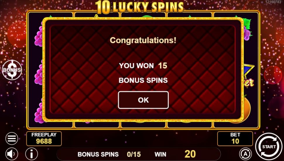 10 Lucky Spins Slot - Free Spins
