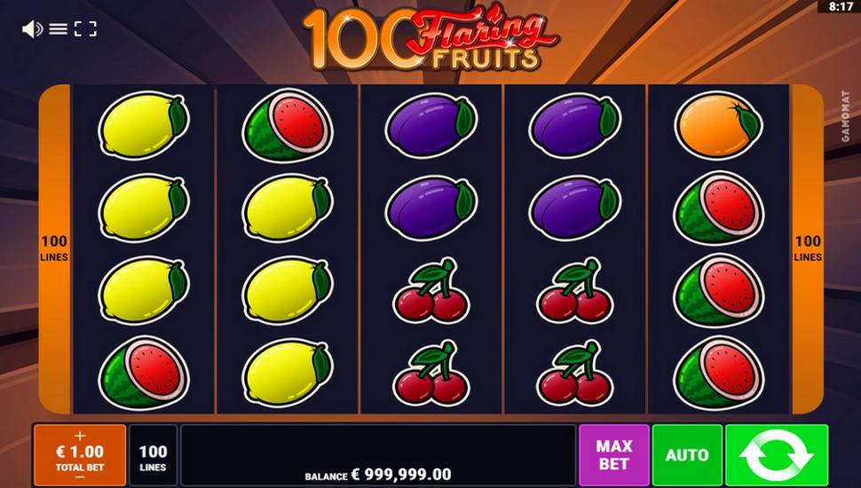 100 Flaring Fruits Slot - Review, Free & Demo Play preview