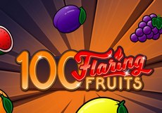 100 Flaring Fruits Slot - Review, Free & Demo Play logo