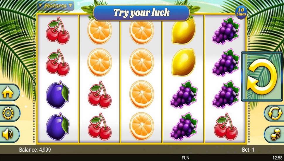 100 Juicy Fruits Slot Mobile