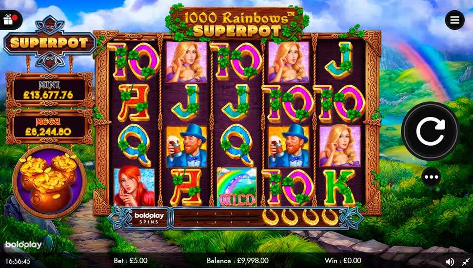 1000 Rainbows Superpot Slot - Review, Free & Demo Play preview