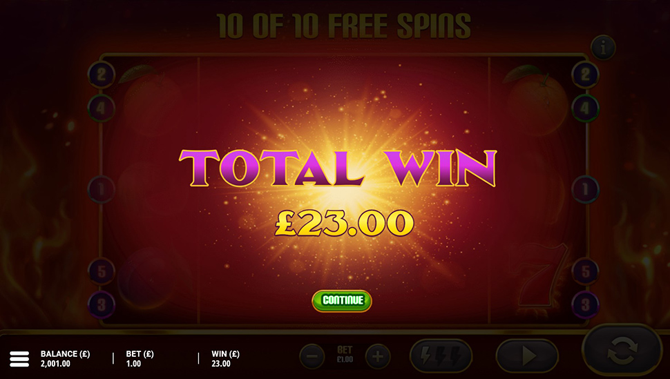 100K Joker slot - total win