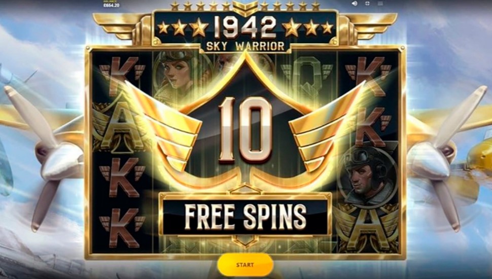 1942 Sky Warrior Slot - free spins