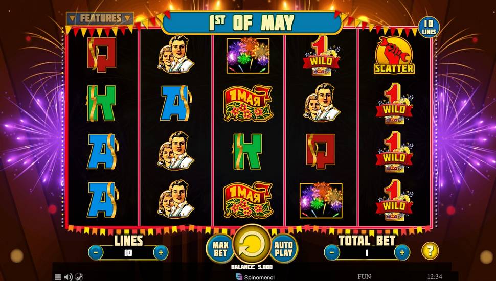 1st of May Slot - Review, Free & Demo Play