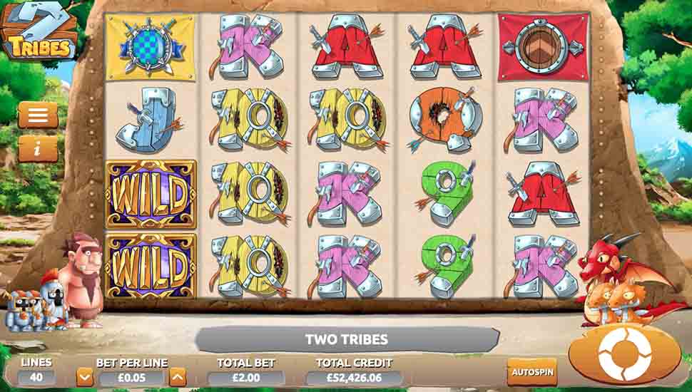 2 Tribes slot preview