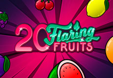 20 Flaring Fruits Slot Logo