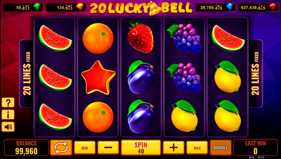 20 Lucky Bell Slot - Review, Free & Demo Play preview
