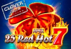 25 Red Hot 7 Clover Link Slot - Review, Free & Demo Play logo