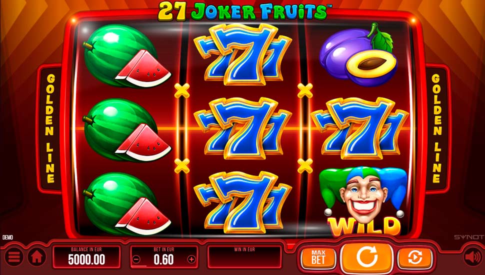 27 Joker Fruits Slot - Review, Free & Demo Play preview