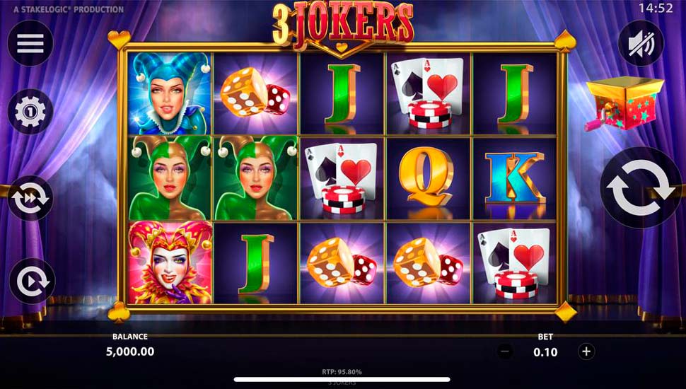 3 Jokers slot mobile
