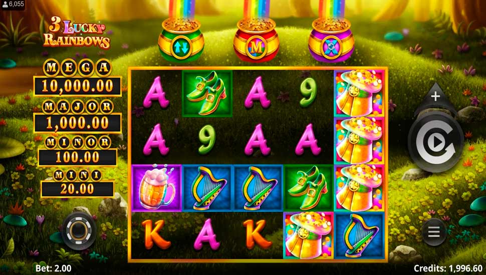 3 Lucky Rainbows Slot - Review, Free & Demo Play preview