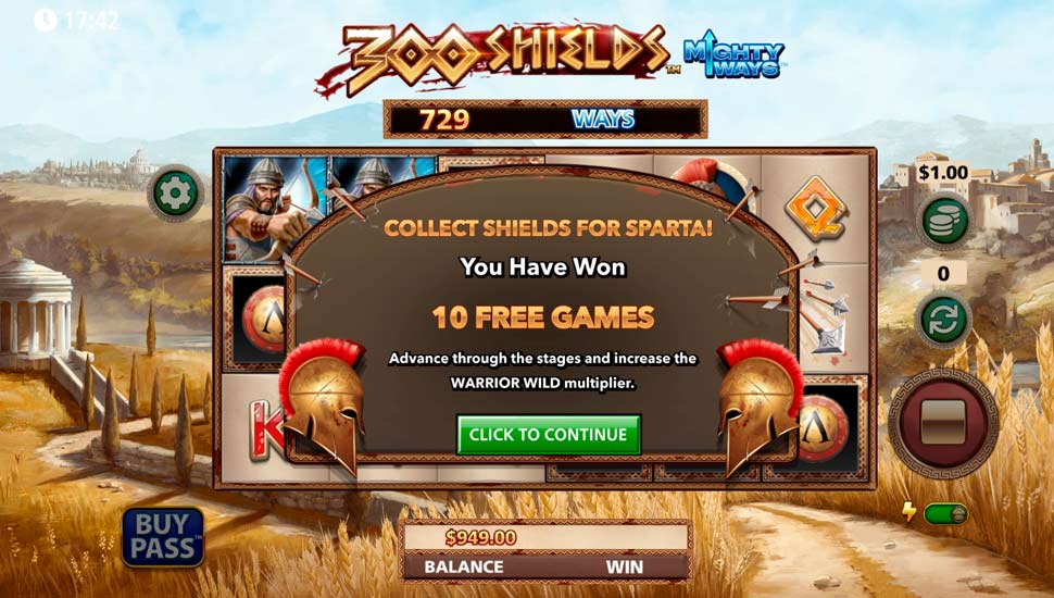 300 Shields Mighty Ways slot Free Games