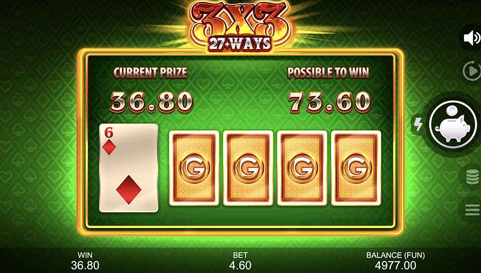 3-3 27 Ways slot risk game
