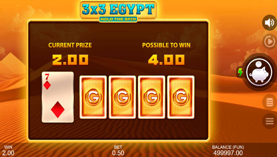 3x3 Egypt: Hold the Spin slot Gamble Game