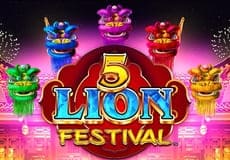 5 Lion Festival Slot - Review, Free & Demo Play logo