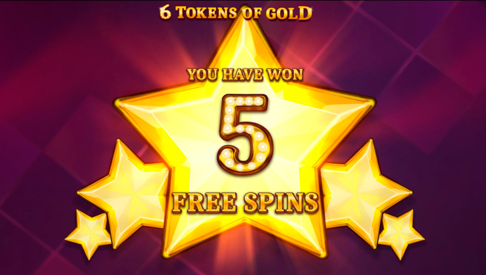 6 tokens of gold slot - free spins