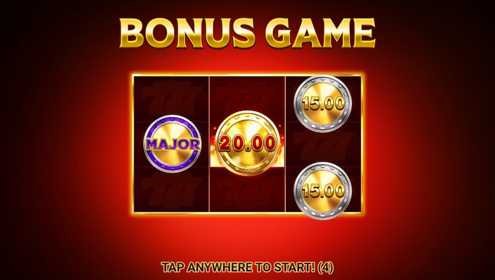 777 Coins slot bonus game