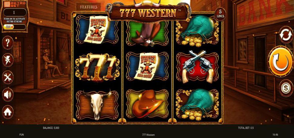 777 Western slot mobile