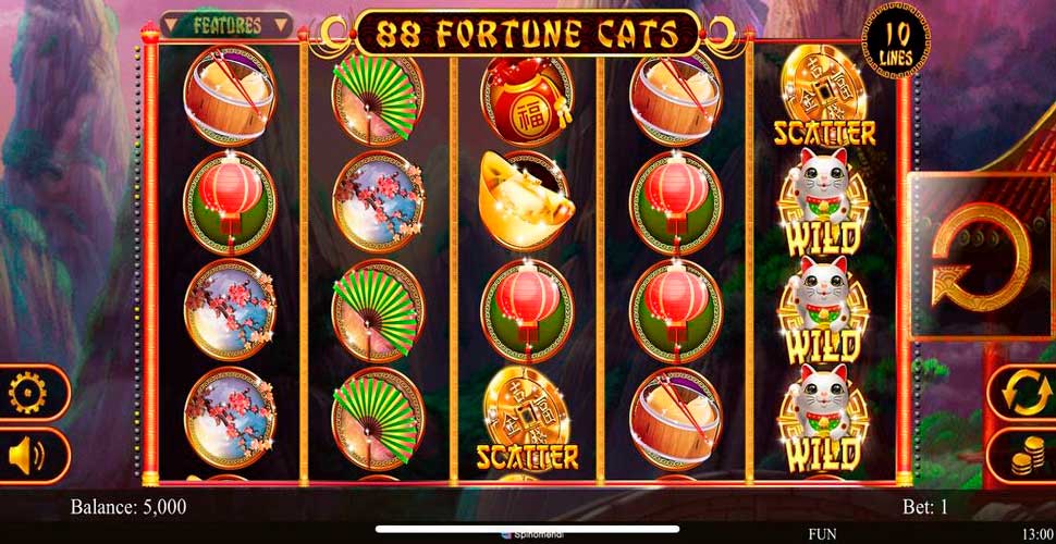88 Fortune Cats slot mobile
