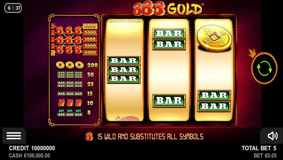 888 Gold Slot Mobile