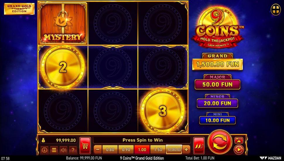 9 Coins Grand Gold Edition Slot Mobile