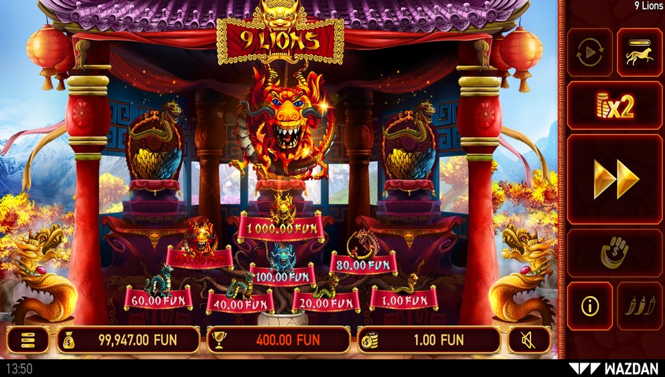 9 Lions slot machine