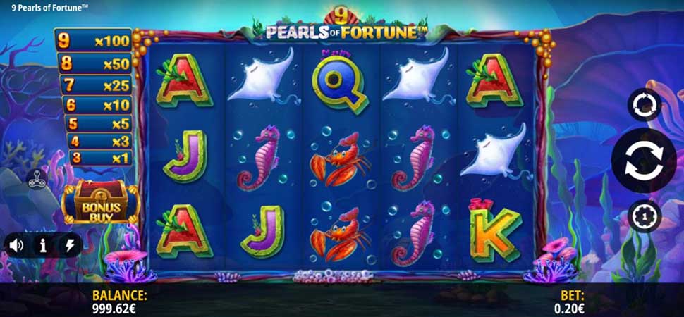 9 Pearls of Fortune Slot Review | Free Play