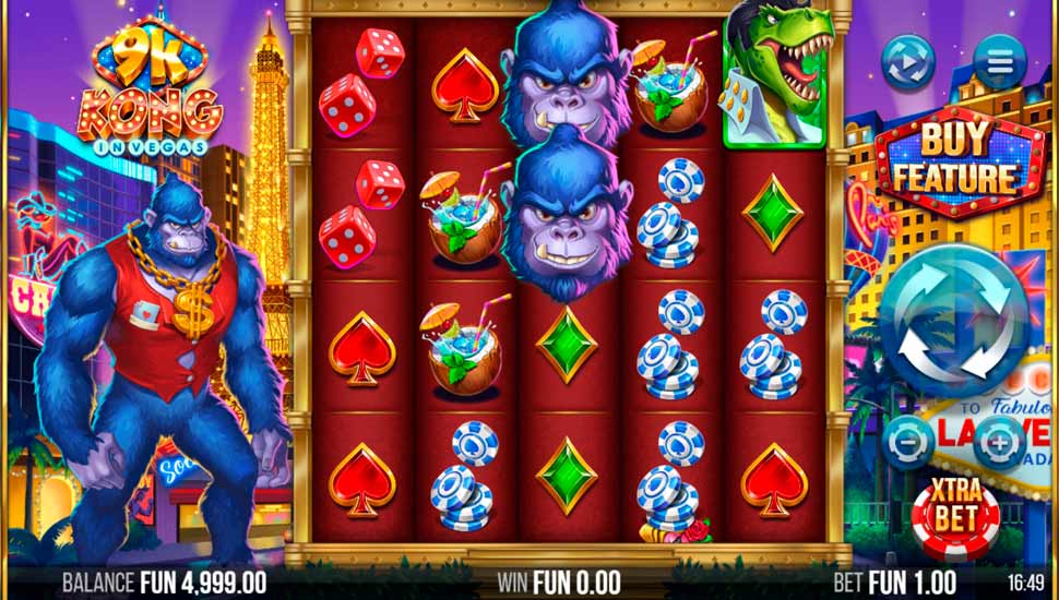 9K Kong in Vegas Slot - Review, Free & Demo Play preview