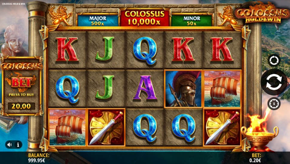 Colossus Hold & Win slot preview