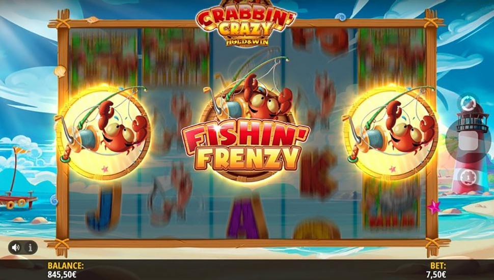Crabbin' Crazy Slot - free spins