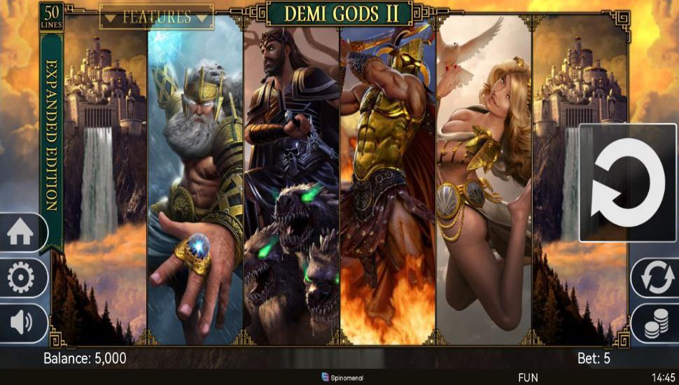 Demi Gods 2 Expanded Edition slot mobile