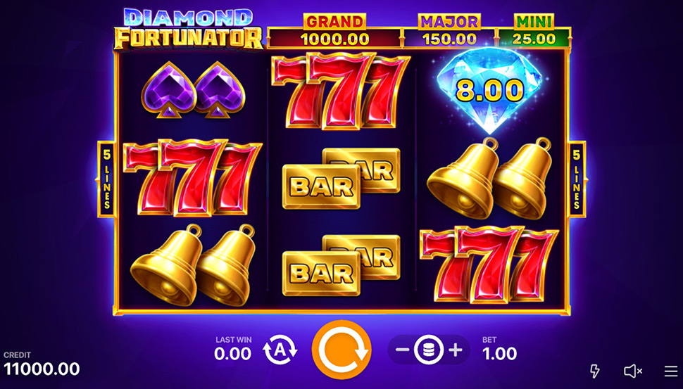 Diamond Fortunator: Hold and Win Slot preview