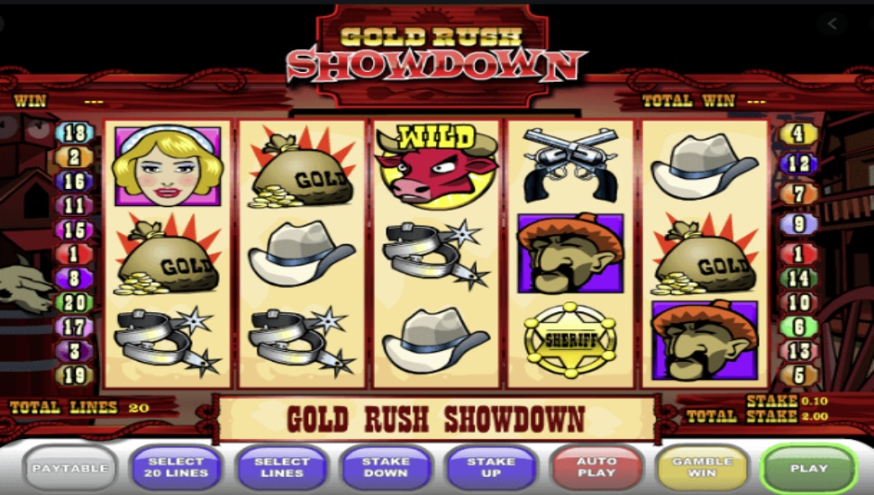 Gold Rush Showdown - Slot