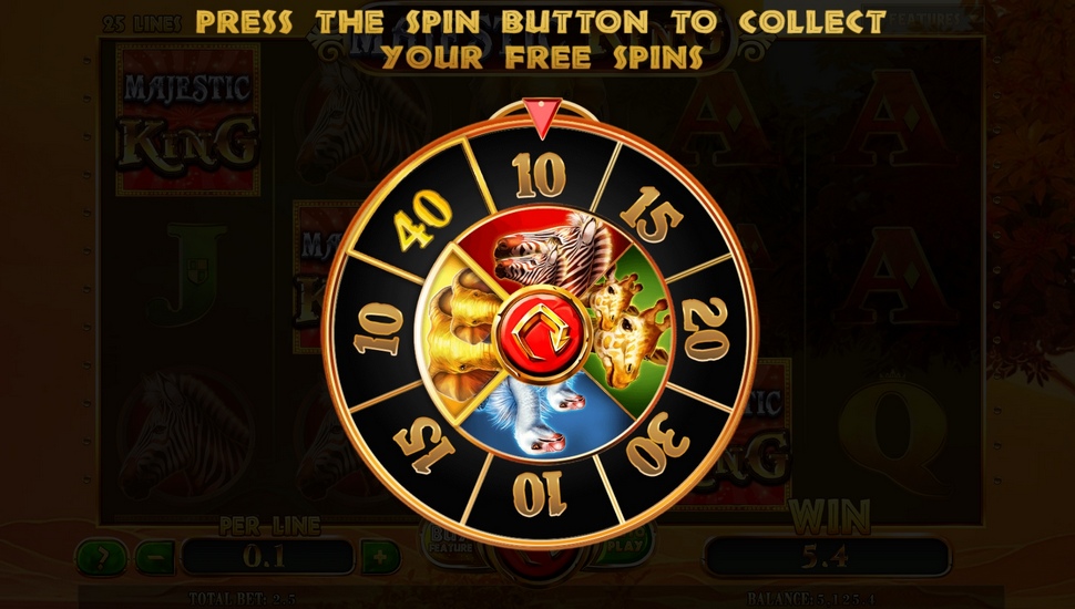 Majestic King Slot machine