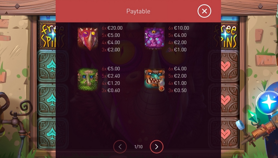 Monster Blox Slot payout