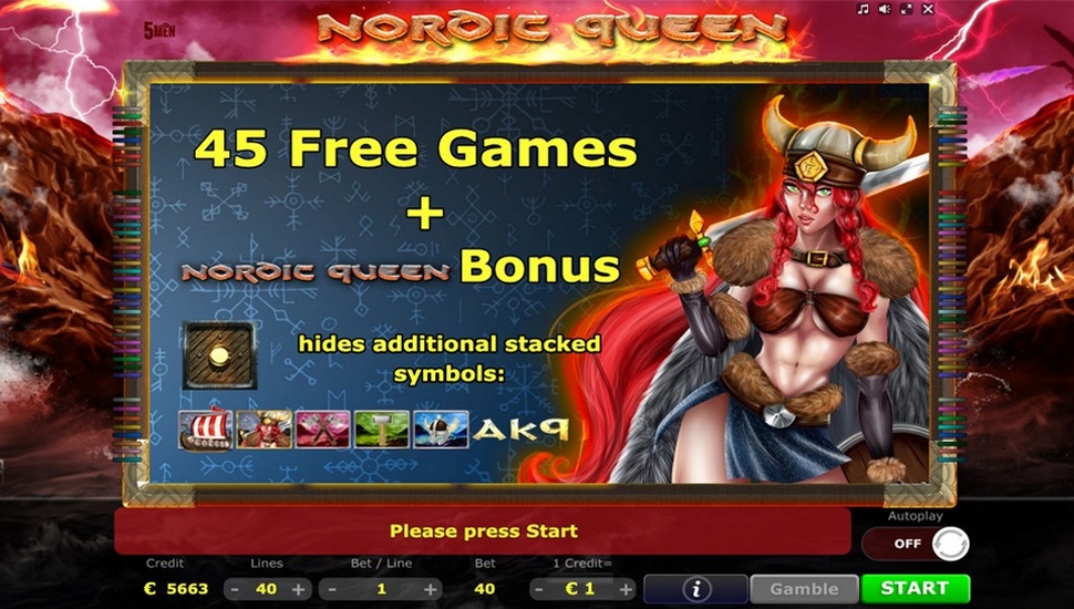 Nordic Queen Slot machine - free games