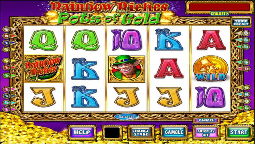 Rainbow Riches Pots of Gold Slot Review | Demo & Free Play | RTP Check