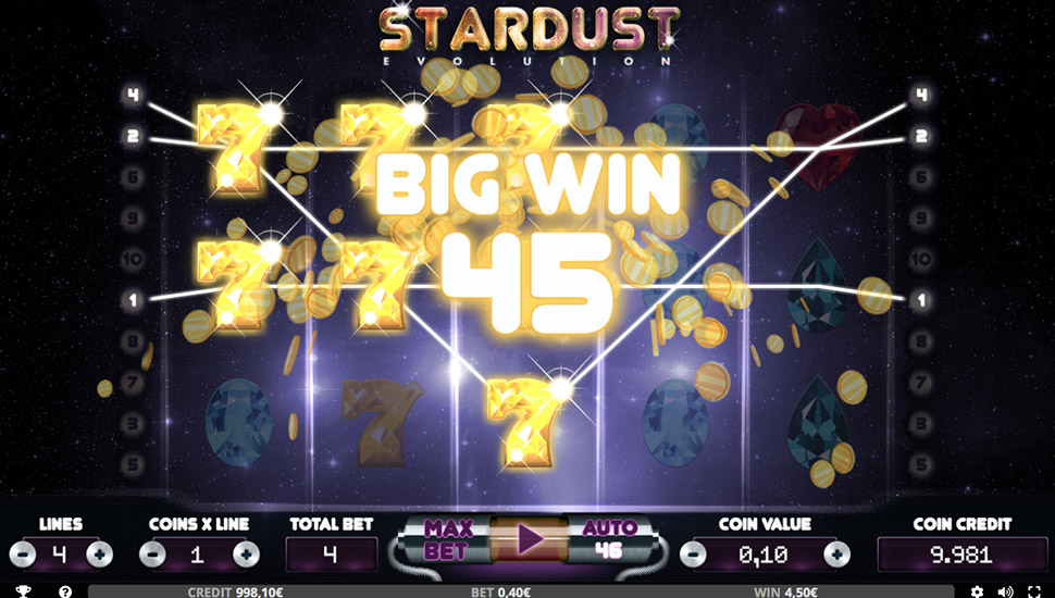Stardust Evolution slot machine