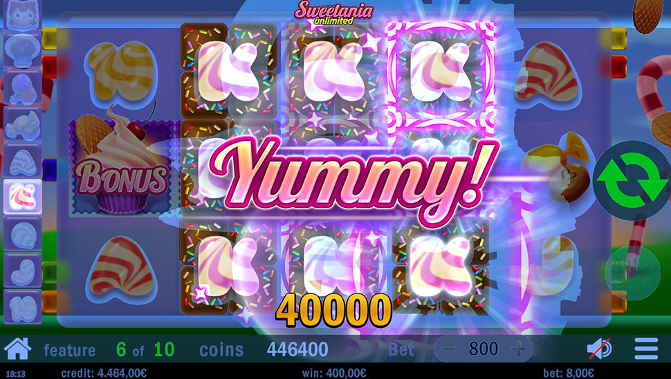 Sweetania Unlimited - free spins