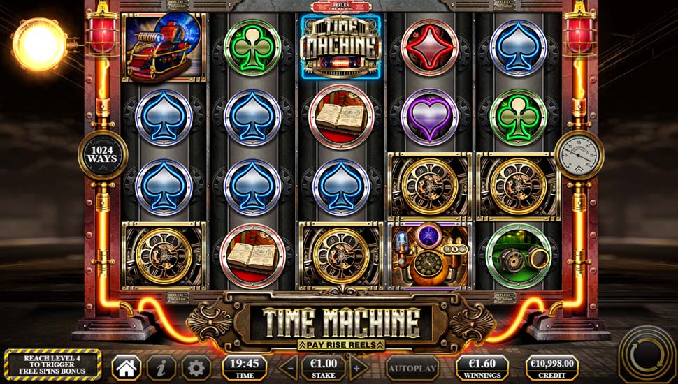 Time Machine Pay Rise Reels Slot Online – Pay Rise Mechanism