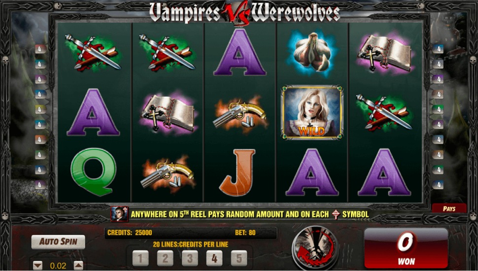 Vampires vs Werewolves Slot