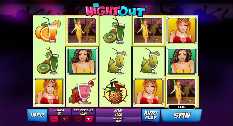 A Night Out Slot by PlayTech preview