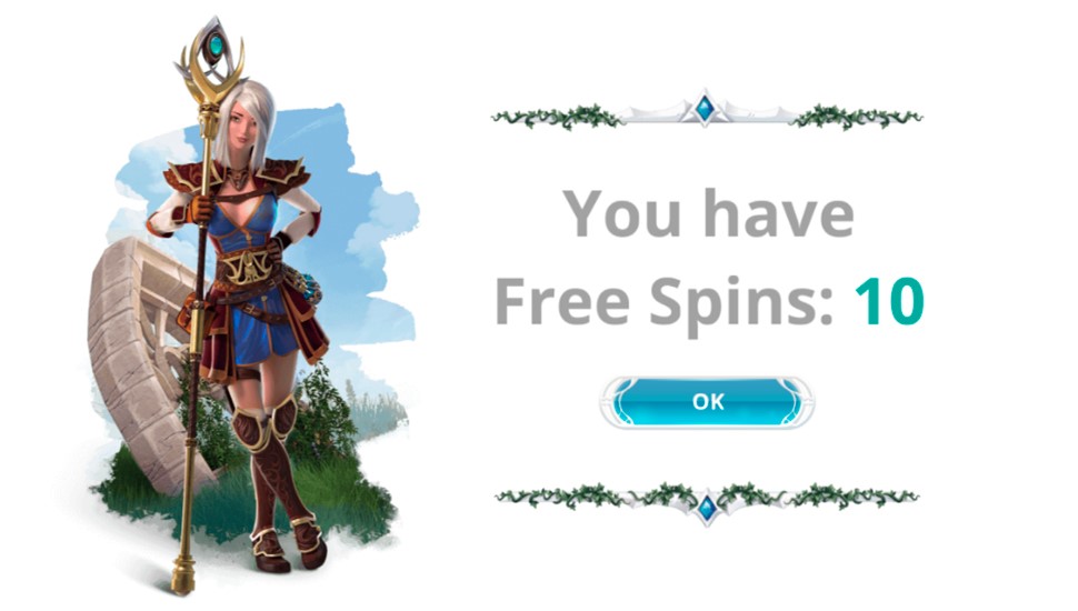 Adelia the fortune wielder slot - Free Spins